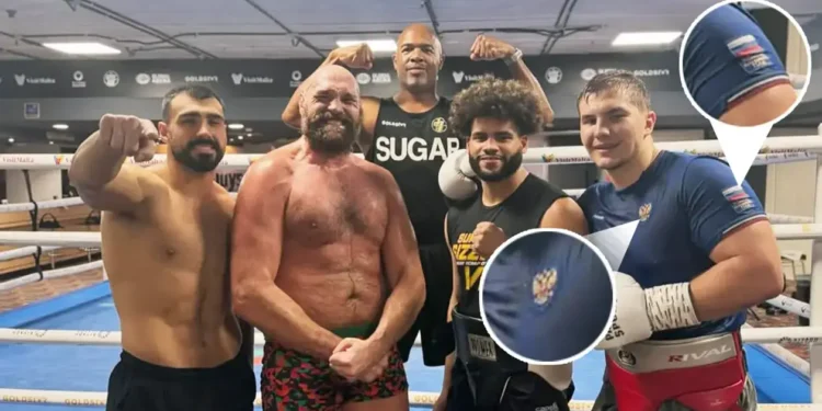 Перед реваншем з Усиком Ф'юрі спарингує з росіянином. Він – контрактник МВС та підтримує війну 1 Перед реваншем з Усиком Ф’юрі спарингує з росіянином. Він – контрактник МВС та підтримує війну