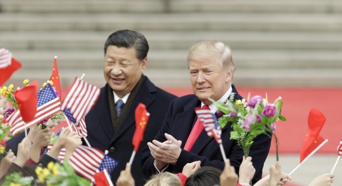 Сі Цзіньпін та Донльд Трамп