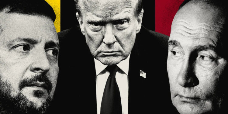 Трамп,Путін Зеленський