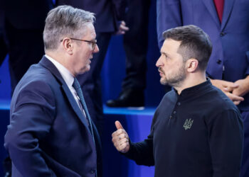 Кір Стармер та Володимир Зеленський