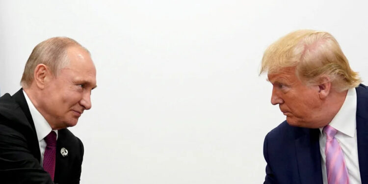 Путін назвав умови довгострокового миру в Україні 1 Путін і Трамп