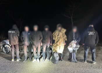 «Плащі-невидимки» не врятували: затримано групу ухилянтів біля кордону