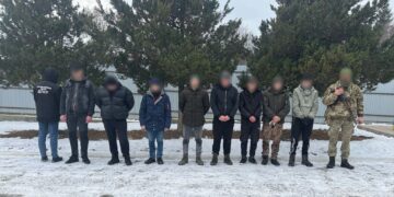 Група ухилянтів і їхні провідники затримані на кордоні