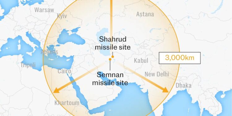 Іран таємно розробляє ядерні ракети, здатні досягти Європи (Фото) 1 Іран активно розробляє ядерні ракети з радіусом дії до 3000 км