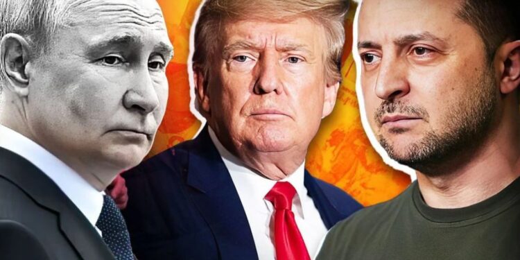 Війна в Україні має завершитися до 20 квітня - Daily Mail 1 Путін, Трамп, Зеленський