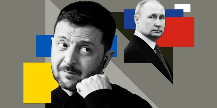 П'ять перешкод на шляху до мирної угоди між Росією та Україною 1 Зеленський, ПУтін