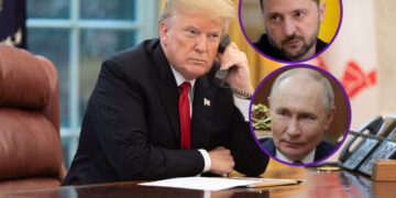 Трамп, Зеленський, Путін