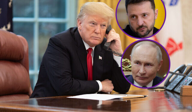 Трамп розкрив свій план: як він збирається посадити Україну та Росію за стіл переговорів 1 Трамп, Зеленський, Путін