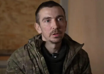Російський штурмовик здався у полон дрону Нацгвардії після знищення свого командира