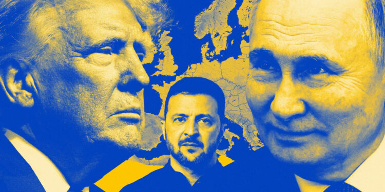 Трамп, Путін, Зеленський