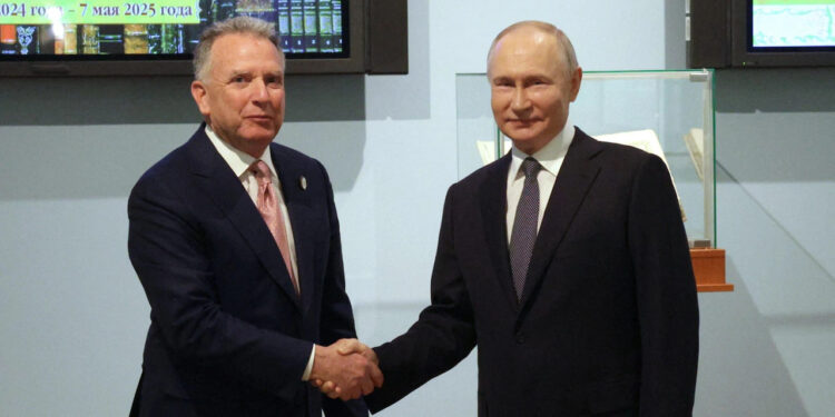 Путін,Віткофф