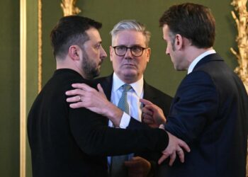 Стармер, Макрон,зеленський