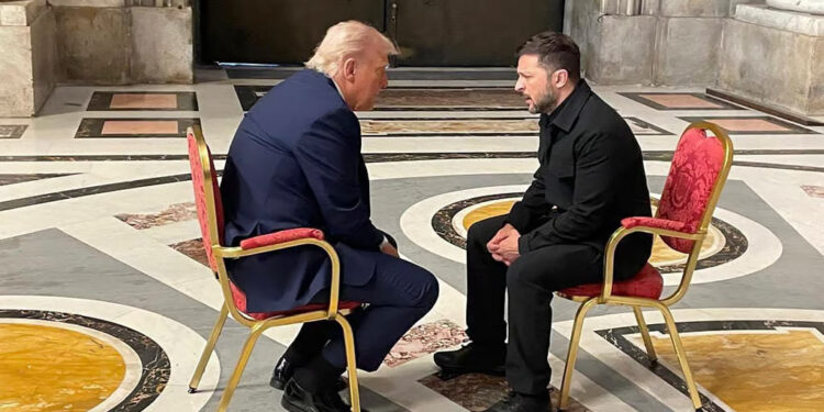 Трамп, Зеленський