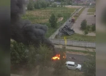 Поблизу Москви вибухнув автомобіль: слідство розглядає версію підриву