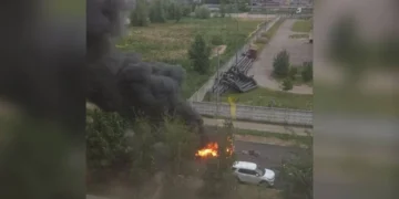 Поблизу Москви вибухнув автомобіль: слідство розглядає версію підриву