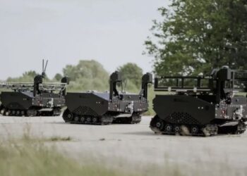 У Німеччині почнуть серійний випуск наземних дронів Gereon для України: коли перші постачання