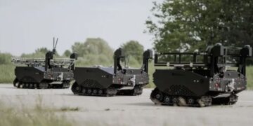 У Німеччині почнуть серійний випуск наземних дронів Gereon для України: коли перші постачання