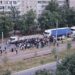 У Львові сталася сутичка з ТЦК: натовп перевернув службовий автомобіль