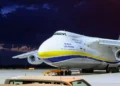Український Ан-124 у Німеччині атакував дрон з вибухівкою – ЗМІ