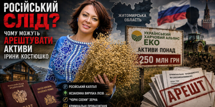 ЗМІ повідомили про російський слід у бізнесі депутатки Житомирської облради Ірини Костюшко та чому можуть арештувати її активи 1 ЗМІ повідомили про російський слід у бізнесі депутатки Житомирської облради Ірини Костюшко та чому можуть арештувати її активи