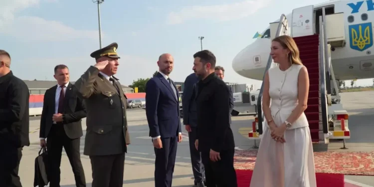 Зеленський вперше прибув до Сербії: головні цілі візиту 1 Зеленський вперше прибув до Сербії: головні цілі візиту