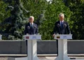 Президент Литви Науседа виступив українською мовою на урочистостях з нагоди Дня прапора в Києві 17 Президент Литви Науседа виступив українською мовою на урочистостях з нагоди Дня прапора в Києві