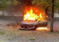 Російський дрон ударив по авто іноземних журналістів у Слов’янську
