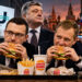 Инвестбанкиры Порошенко застряли в российском Burger King