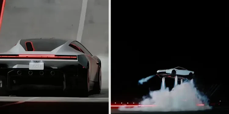 Стрибає над іншими авто: Tesla показала новий спорткар Roadster з ракетними двигунами 1 Стрибає над іншими авто: Tesla показала новий спорткар Roadster з ракетними двигунами