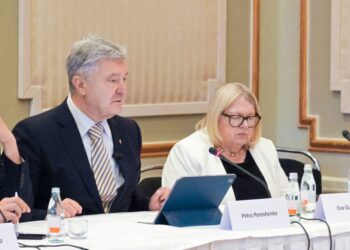 Порошенко на безпековій конференції у Вісбі: Путін сприймає поступки як слабкість